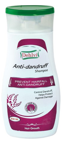 Anti-dandruff Shampoo Dehlvi Remedies (200ml)