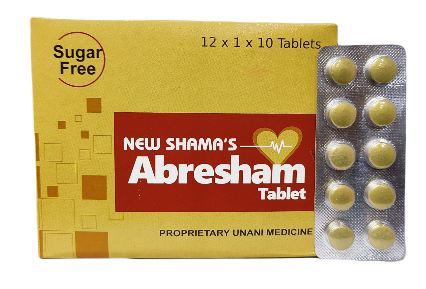 Abresham Tablet New Shama (120tab)