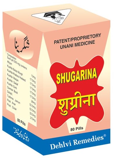 Shugarina Dehlvi Remedies (80Pills)